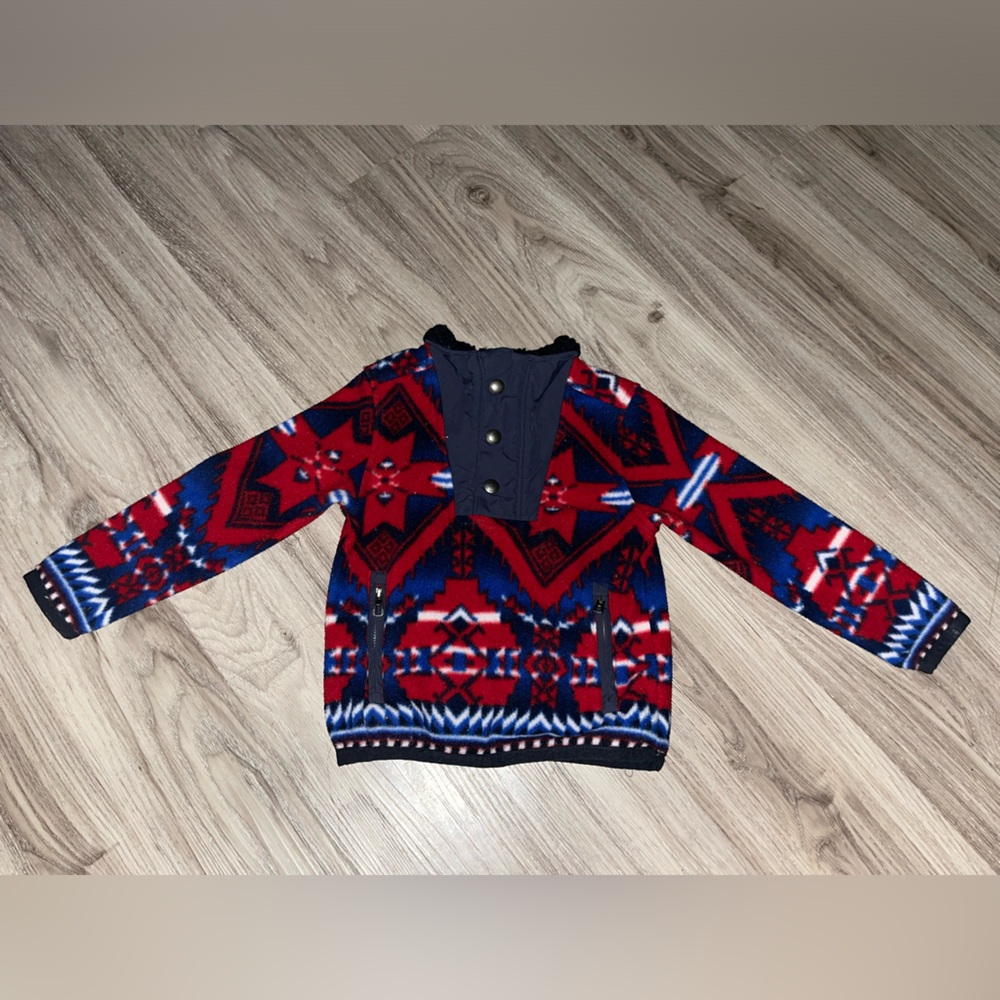 Kids Polo Aztec sweater 3T